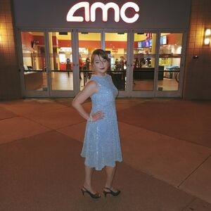 Taylor Swift 1989 Life Of A Showgirl Movie Vicky and Lucas Sequin Dress M